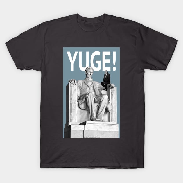 Trump Visits the Lincoln Memorial T-Shirt by govfun